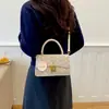 2026 Bolso Cuadrado Pequeño Casual de Color Sólido Retro Elegante para Mujer Bolso Cruzado Versátil de Moda con Textura de Alta Calidad para Viajes al Trabajo para Mujer