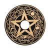 Nuevo Producto Transfronterizo Artesanías Soporte de Exhibición de Mini Bola de Cristal de Madera Soporte de Madera para Escritorio para Cartas de Tarot Adorno de Esfera de Madera