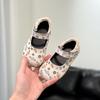 Zapatos Pequeños de Cuero para Bebé Niña de 1-3 Años Zapatos de Princesa Zapatos Pequeños de Cuero de Primavera y Verano Suela Suave Estilo Coreano Estilo Pastoral Zapatos de Flores
