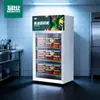 Gabinete de Almacenamiento de Muestras de Alimentos Mengshi Exhibidor Comercial Refrigerado Escuela Jardín de Infancia Empresa Comedor Almacenamiento de Muestras de Frutas y Verduras