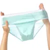 Calzoncillos Transpirables Cómodos de Seda Helada para Hombre Pantalones Cortos de Cintura Media Suaves y Amigables con la Piel Ropa Interior Juvenil Calzoncillos para Niños