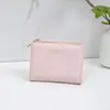 Nueva Cartera de Mujer de PU Estilo Corto de Gama Alta Simple con Múltiples Ranuras para Tarjetas Billetera Monedero Transfronteriza Venta al por Mayor