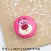 Oso Bayita Macarrón Sándwich Dibujo Animado Comida Juguete Hecho a Mano Accesorios DIY Pegamento de Crema Resina Piezas Pequeñas Materiales