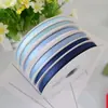 Fita Poliéster-Algodão Dupla Face para Decoração de Caixa de Presente, Acessórios de Cabelo Artesanais DIY, Acessórios de Laço de Fita de Cetim Poliéster