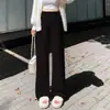 Pantalones de pierna ancha para maternidad, ropa exterior de primavera y otoño, nuevo estilo 2026, talla grande para el embarazo, sin soporte para el vientre, sin ajuste, pantalones casuales de pierna recta