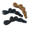 Elegante Accesorio para el Cabello Pinza Banana para Adultos, Pinza Coreana Mate para Cola de Caballo con Dientes, Pasador Antideslizante, Pinza Twist