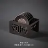 Conjunto de Porta-Copos de Baquelite Pad Isolante para Cerimônia do Chá Porta-Copos para Escritório Acessórios para Conjunto de Chá Kung Fu Bandeja de Chá Doméstica Antiderrapante Antiqueimaduras