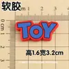 Funda para Teléfono de Dibujos Animados Suave de PVC de Mario Hongo Accesorios para Joyería DIY Decoración para Nevera Zapatos Croc Taza de Agua