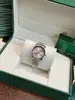 Diario Laojia 31mm Reloj Mecánico de Cuarzo para Mujer Resistente al Agua Luminoso 28mm Elegante Acero Inoxidable Venta Directa de Fábrica Ghost del Agua