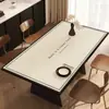 Mantel Retro de Gama Alta, Salvamanteles de Lujo Accesible, Impermeable al Aceite Sin Lavado, Impermeable, Antiquemaduras y Protección para Mesa de Centro de Alta Temperatura