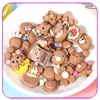 Parche de Accesorios de Resina de Dibujos Animados para Bricolaje, Pegamento en Crema, Paquete de Materiales para Fundas de Teléfono Móvil y Joyería, Pato de Goma Mixto, Pinza para el Cabello Infantil