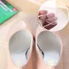 Almofada de Silicone para Antepé Sapatos Meia Almofada Frontal Palmilha Frontal Transparente Látex Meio Tamanho Almofada Cristal Feminino Salto Alto Palmilha Almofada Anti-Dor