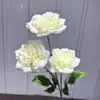 Flores de Casamento Brancas Teto do Salão de Casamento Materiais de Flores Brancas Adereços de Decoração Flores de Seda Arranjo de Flores de Hotel Adereços de Guia de Estrada