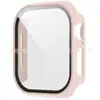 Aplicável à Capa de Relógio Apple iwatch 12 Película de Vidro Temperado PC Película para AppleWatch Capa Protetora Integrada de PC Atacado