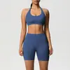 Nuevo Estilo Halter, Espalda Hermosa, Cintura Alta, Levantamiento de Glúteos, Shorts Ajustados, Ropa de Yoga, Transpirable Absorbente de Sudor Ropa para Correr Fitness, Traje Deportivo