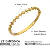 Moda estilo europeu e americano novo conjunto de pulseira com fechoplaino em aço inoxidável com cravação de zircônia em formato de coração, joia feminina versátil de nicho