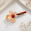 Pinza para el Cabello de Flor Colorida Pasador para el Cabello para Mujer Moda de Gama Alta Elegante Pinza Accesorios para el Cabello 2026 Nuevo Pinza Lateral Accesorios para el Cabello Lateral