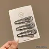 Pinza Metálica para el Cabello, Estilo Dulce y Fresco, Pinza para Flequillo, Accesorio para el Cabello para Maquillaje, Pinza Simple para el Cabello de la Frente, Nuevo Modelo 2023 para Mujeres