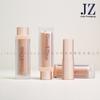 Tubo de labial Jinze transparente degradado/plateado colorido/marmoleado tubo de bálsamo labial tubo labial tubo vacío material de embalaje de labial
