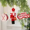 Melhor Venda da Amazon Enfeites de Bola com Formato Especial de Natal Cenário de Natal Decoração de Árvore de Natal Pingente de Homem Velho Trem