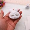 Peluche conejo bizco accesorios de tela DIY linda muñeca peluche juguete tela de algodón accesorios de decoración venta al por mayor
