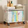 Prateleira de armazenamento de mesa para classificação de assuntos, armazenamento de arquivos de escritório, organizador de livros de mesa, estante vertical de várias camadas