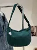 Tela de pana al por mayor Simple Literario de un hombro Cruzado Estudiante Casual Estilo Coreano Bolso de Mujer Simple de Axila de Gran Capacidad