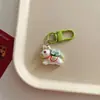 Pingente Chaveiro Pônei Desenho Animado Novo Estilo, Acessório de Bolsa Fofo e Criativo, Pequeno Presente do Ano do Cavalo