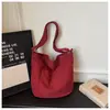 Bolso de Lona para Mujer, Gran Capacidad, Estilo Perezoso Vintage, Bolso Cruzado de Gran Capacidad, Versión Coreana, Estilo Artístico, Bolso de Hombro para Estudiante para Clase