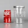 1015 Botella de Té Aromatizado de Grado Alimenticio Lata Gruesa de Comida con Tapa Botella de Plástico Sellada Botella de Embalaje Transparente de PET