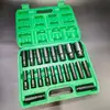 Jogo de Soquetes Elétricos do Fabricante 8-32mm, um Conjunto Completo de Ferramentas Hexagonais para Reparo Automotivo, Conjunto de Soquetes Longos Estendidos para Chave de Impacto Pneumática