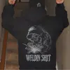 Moletom com Capuz e Manga Longa Masculino para Outono e Inverno, Confortável
