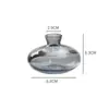 Atacado mini vaso pequeno luxo leve conjunto alta qualidade sensação retrô vidro de mesa francês ins ornamentos de decoração para casa