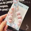 Nueva Cadena para Teléfono Móvil con Colgante de Bola de Pelo de Gato Lunar de Dibujos Animados Llavero Colgante Exquisito para Bolso Llavero de Coche Venta al por Mayor