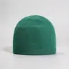 Gorro de Punto de Cachemira Pura para Otoño e Invierno para Mujer, Gorro de Lana de Moda Cálido para Protección de Orejas, Versátil para Circunferencia de Cabeza Grande, Gorro de Pescador de Color Sólido