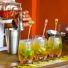 Palo Removedor Creativo de Acrílico Cuchara Removedora para Copa de Vino Palo Removedor de Café Palo Mezclador de Plástico Cuchara Cuchara para Copa de Vino