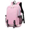 Mochila Escolar Nuevo Estilo Transfronteriza Mochila Amazon Moda Mochila de Tela Oxford Repelente al Agua Bolsa de Viaje Casual con USB