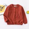 2025 Nuevo Original Ropa Infantil Cárdigan Suéter para Niños Pequeños Popular Europeo y Americano Algodón Puro Suéter de Bebé para Hombres y Mujeres