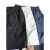 Shorts Esportivos Estilo Americano para Homens, Calças de Meio Comprimento de Verão, Shorts de Cinco Pontos Cortados na Diagonal para Atletismo e Corrida, Shorts de Verão para Homens