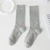 Calcetines finos de capas para primavera y verano con diseño hueco, calcetines JK versátiles, calcetines de mujer de estilo ins dulces de media caña, calcetines transpirables estilo ballet
