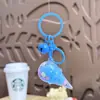 Bolsa Escolar con Líquido de Arenas Movedizas Rellenas de Aceite, Llavero de Botella, Exquisitos Colgantes, Adornos, Accesorios, Máquina de Peluches, Regalos Pequeños, Venta al por Mayor