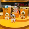 Llavero de Astronauta Genial de Dibujos Animados Muñeco Colgante para Mochila Coche Colgante Creativo para Pareja Pequeño Regalo de Videojuego