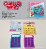 Jogo de Tabuleiro Adivinhe Quem Sou Eu Jogo de Cartas para Aprendizado de Inglês Brinquedo O Que Sou Eu?