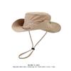 Sombrero de pescador transpirable de verano para exteriores, para hombre y mujer, ideal para acampar, montañismo, pesca, secado rápido, estilo vaquero occidental.