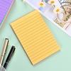 Notas adhesivas de línea horizontal, pegatinas para notas de estudiantes de secundaria, pegatinas con mensajes para estudiantes, pegatinas sencillas de oficina, pegatinas de colores con términos de línea