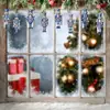 8 Piezas Navidad 2D Cascanueces Navidad Madera Regalo Festivo Caja Colgante Etiqueta Decoración Ventana Habitación Colgante