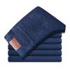 Jeans Grossos de Outono e Inverno Calças de Trabalho Masculinas Resistentes ao Desgaste Tubo Reto Soldagem Elétrica Reparo Automotivo Proteção do Trabalho Calças de Trabalho sem Elasticidade Engrossadas