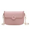 Bolsos Nuevos 2023 Color Caramelo Combinación con Todo Estilo Coreano Bolso Pequeño Bolso Cruzado Texturizado de Moda para Mujer Bolso Cuadrado Pequeño de Hombro a la Moda