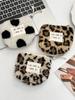 311202 Lindo Peluche Amor Pequeña Bolsa Monedero Bolsa para Guardar Audífonos Almacenamiento para Labial Cosméticos Bolsa Portátil