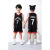 Traje de Uniforme de Baloncesto de los Lakers para Niños y Niñas Estudiantes de Jardín de Infancia y Primaria No. Personalización de Jersey de Equipo de Entrenamiento de Juego 24